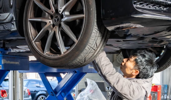 選ばれる理由#1 「輸入車の整備・点検も
お任せください」